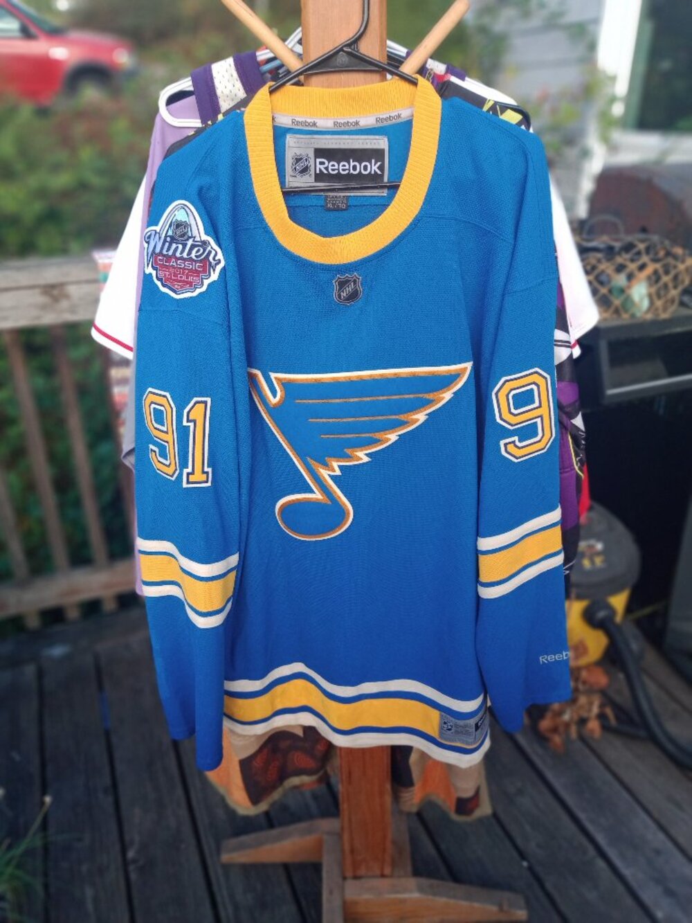 (XL) Tarasenko 2017 Winter Classic Saint Louis Blues Reebok NHL Hockey Jersey